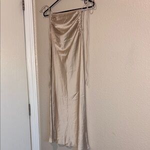 Elegant Cream Women's Skirt